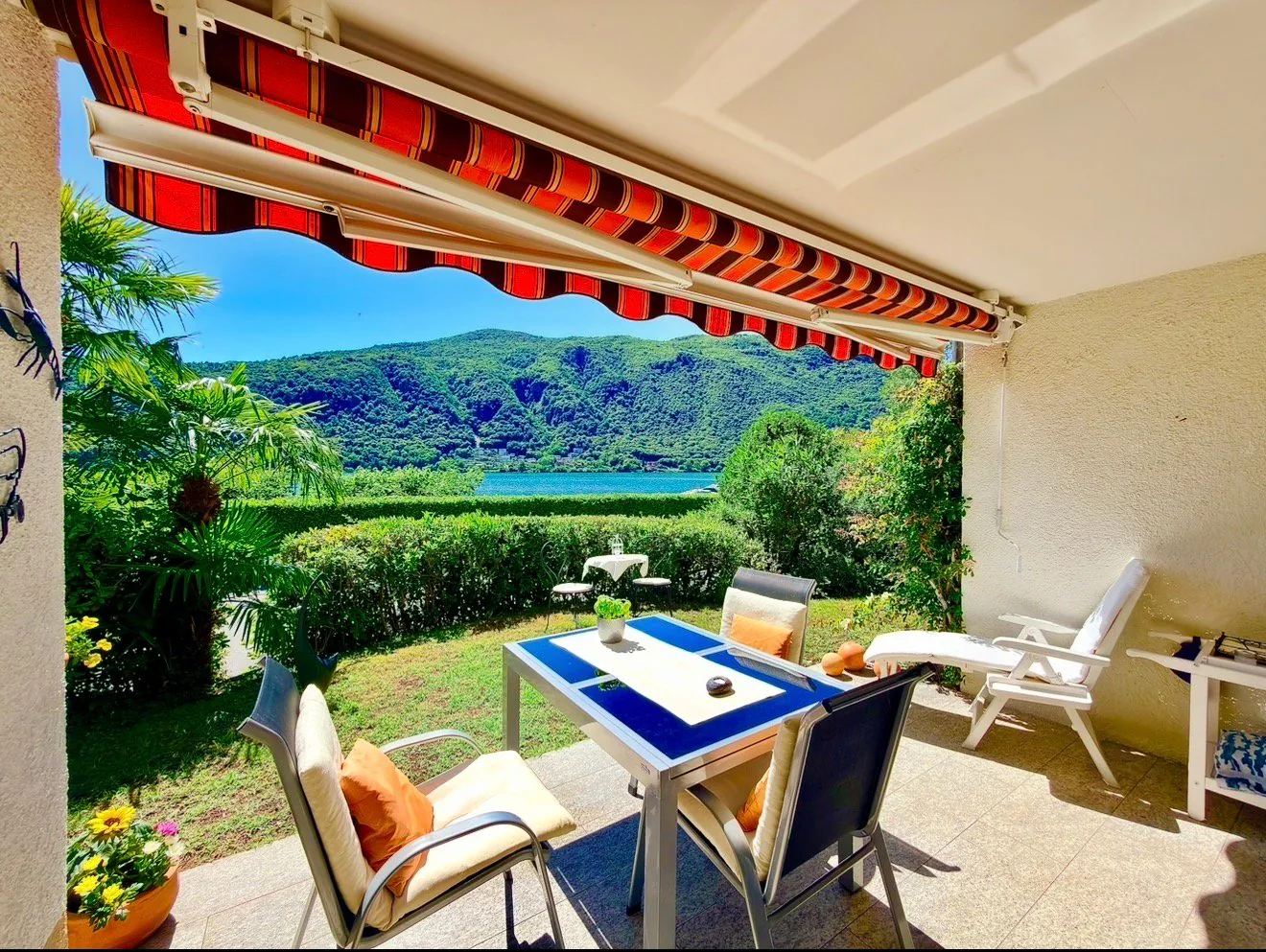 3788 ZWEITWOHNSITZ WUNDERSCHÖNES EINZIMMERWOHN. MIT SEEBLICK, TERRASSE UND GARTEN
