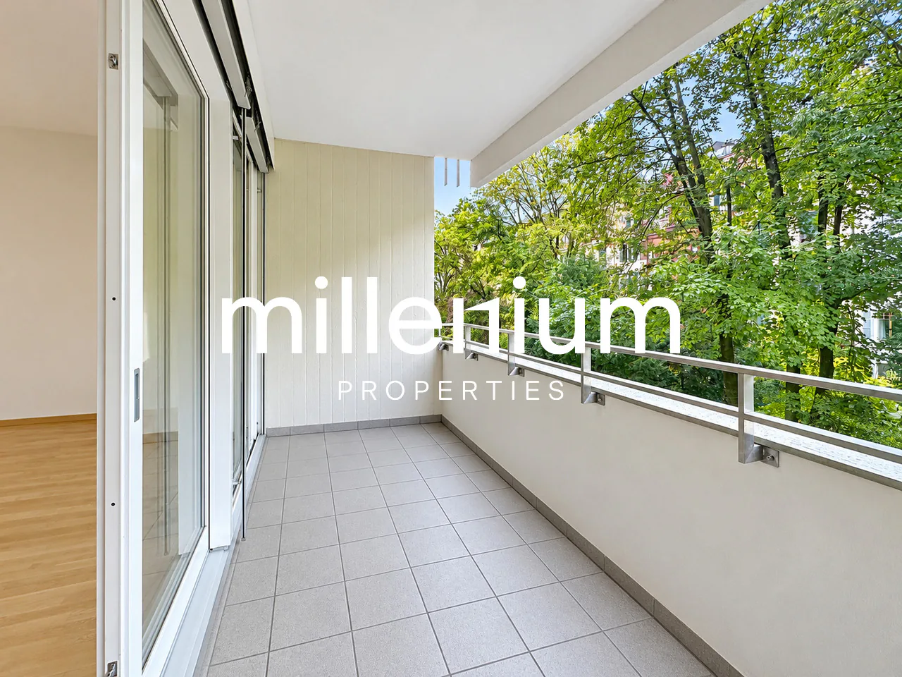 Vier-Zimmer-Wohnung mit Terrasse - Champel