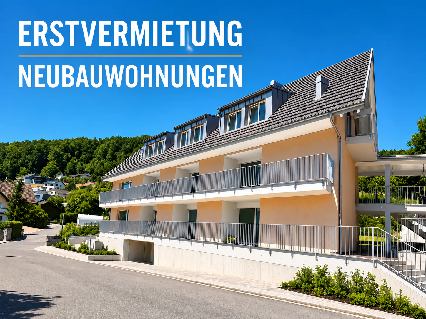 Neubau-Wohnung mit Balkon in Zullwil