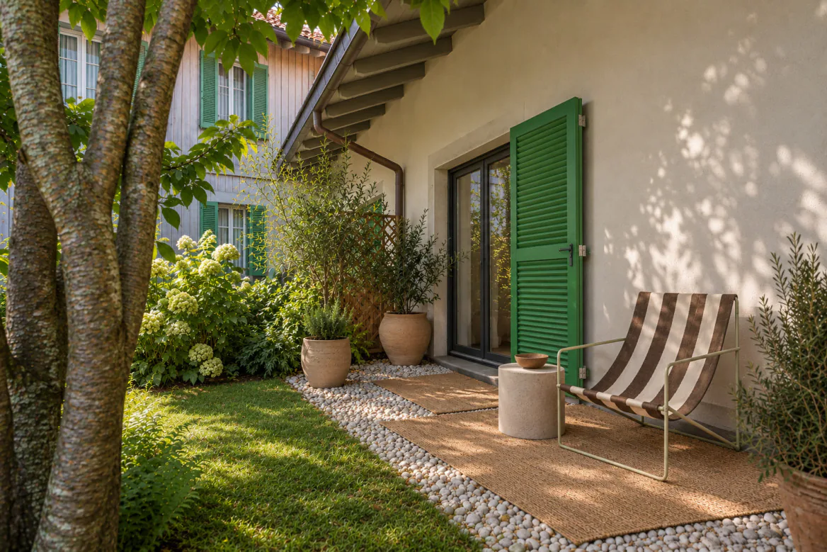Un triplex familial aux portes de Lausanne, entre nature et confort contemporain.