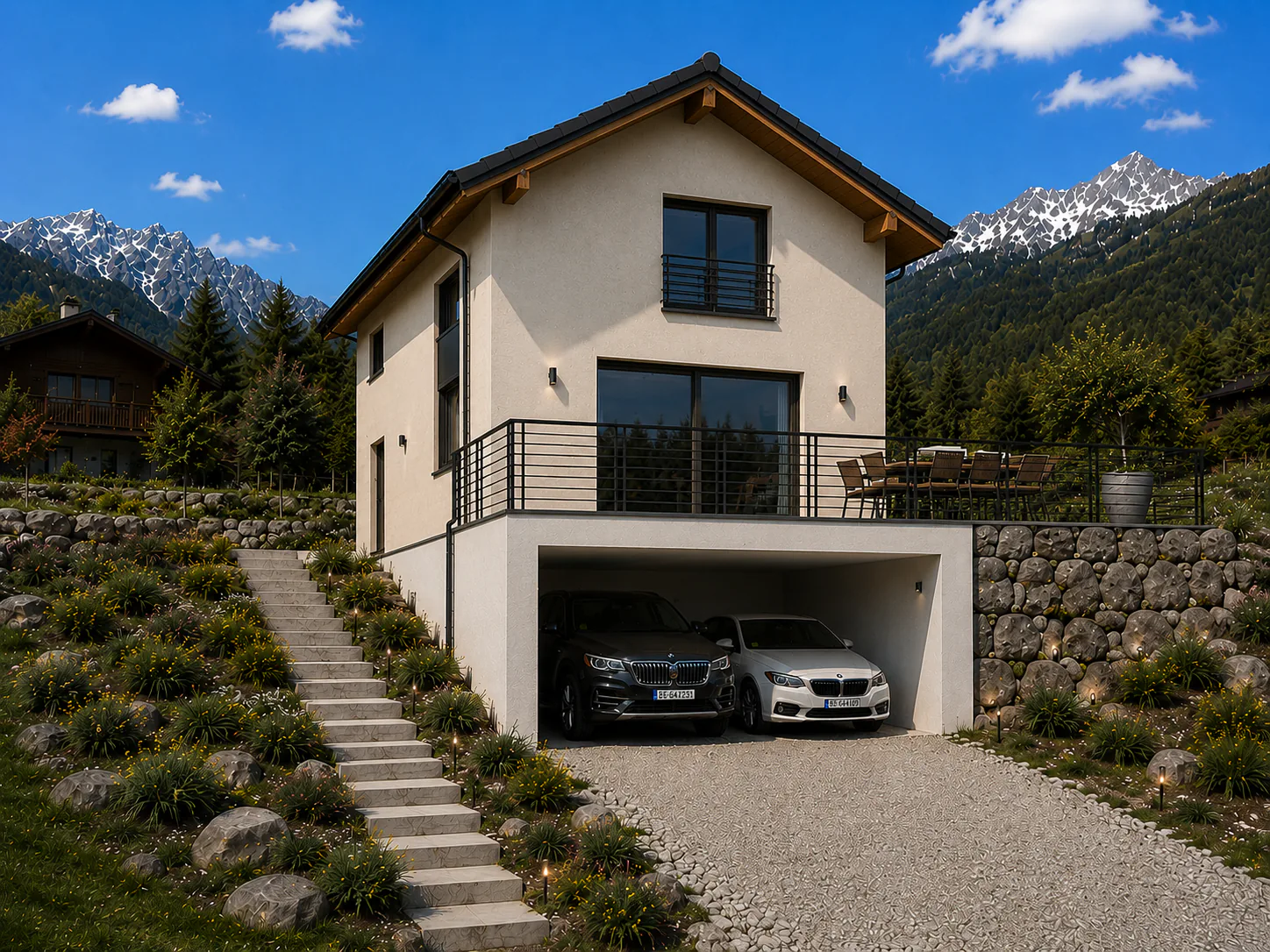 Prächtiges Chalet in Bau