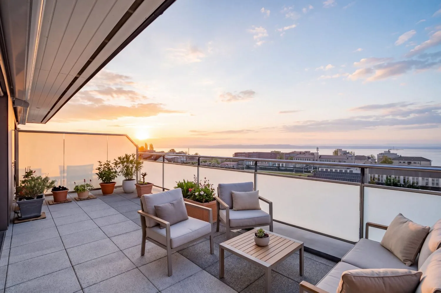 Penthouse duplex of 5.5 rooms