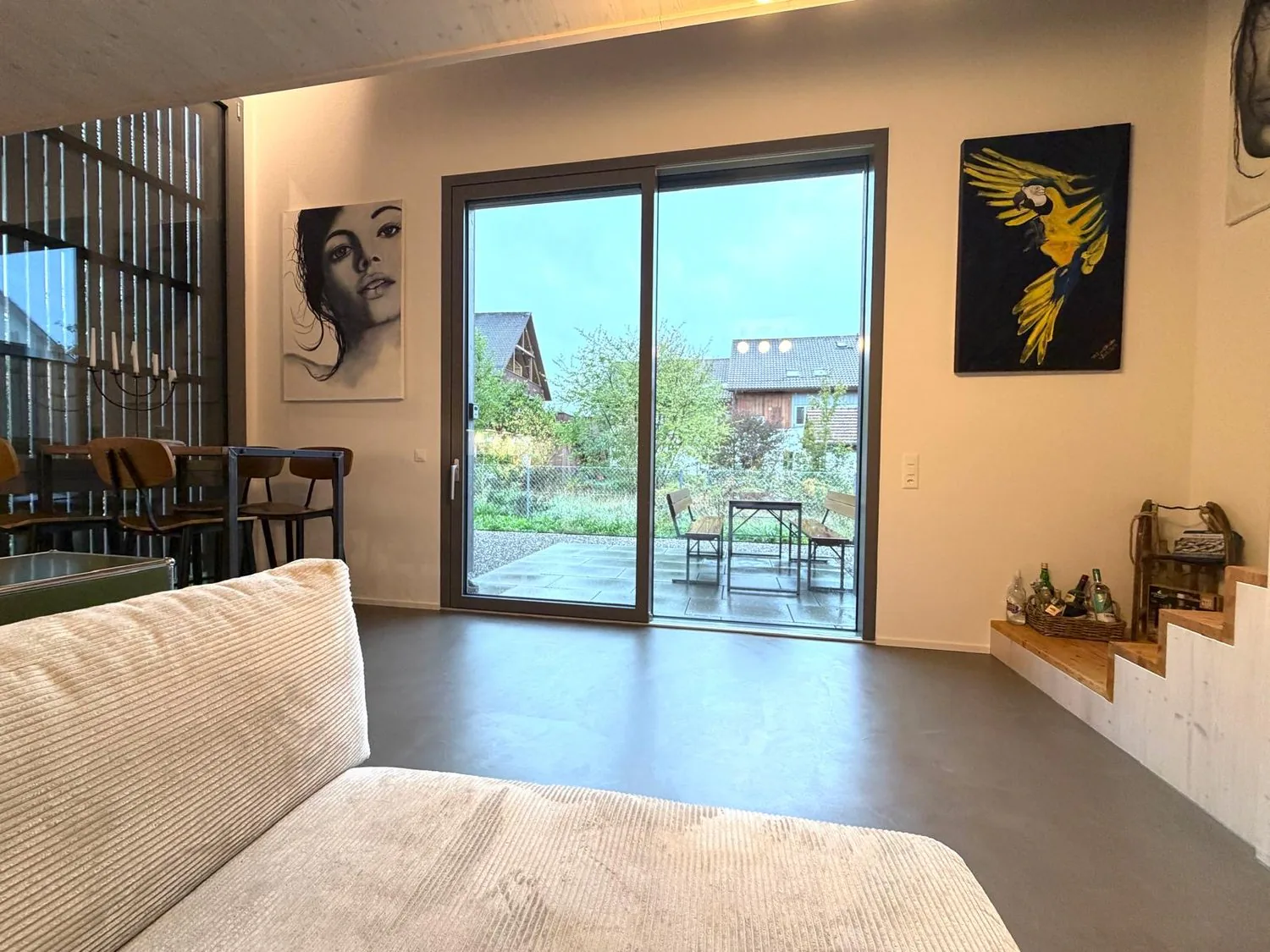 Modern 2-room residential pavilion