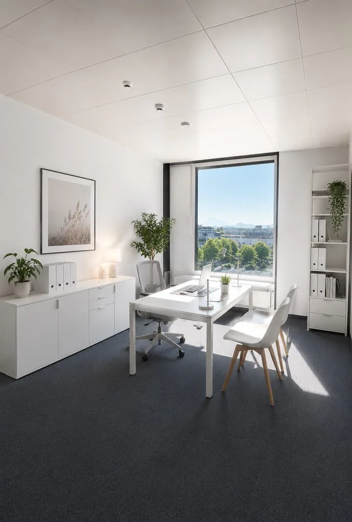 Bureau moderne et lumineux (nettoyage, électricité et frais annexes inclus) à louer dans un emplacement idéal