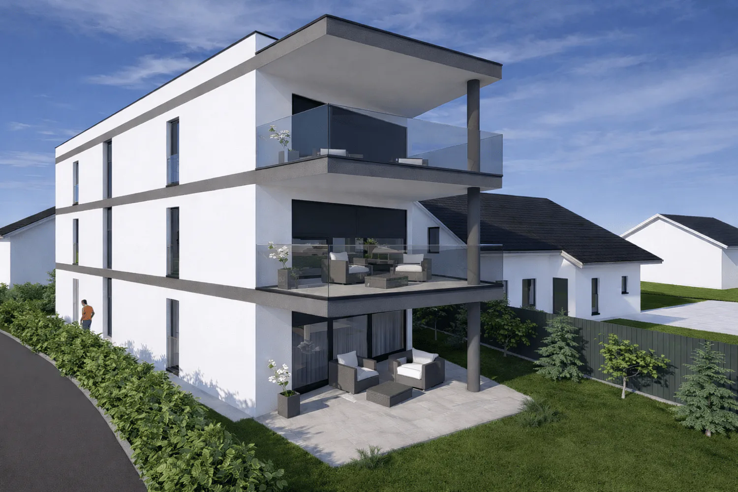 LAST 4.5 ROOMS NEW - 118 m² + balcony - Construction June 2026 - Bulle
