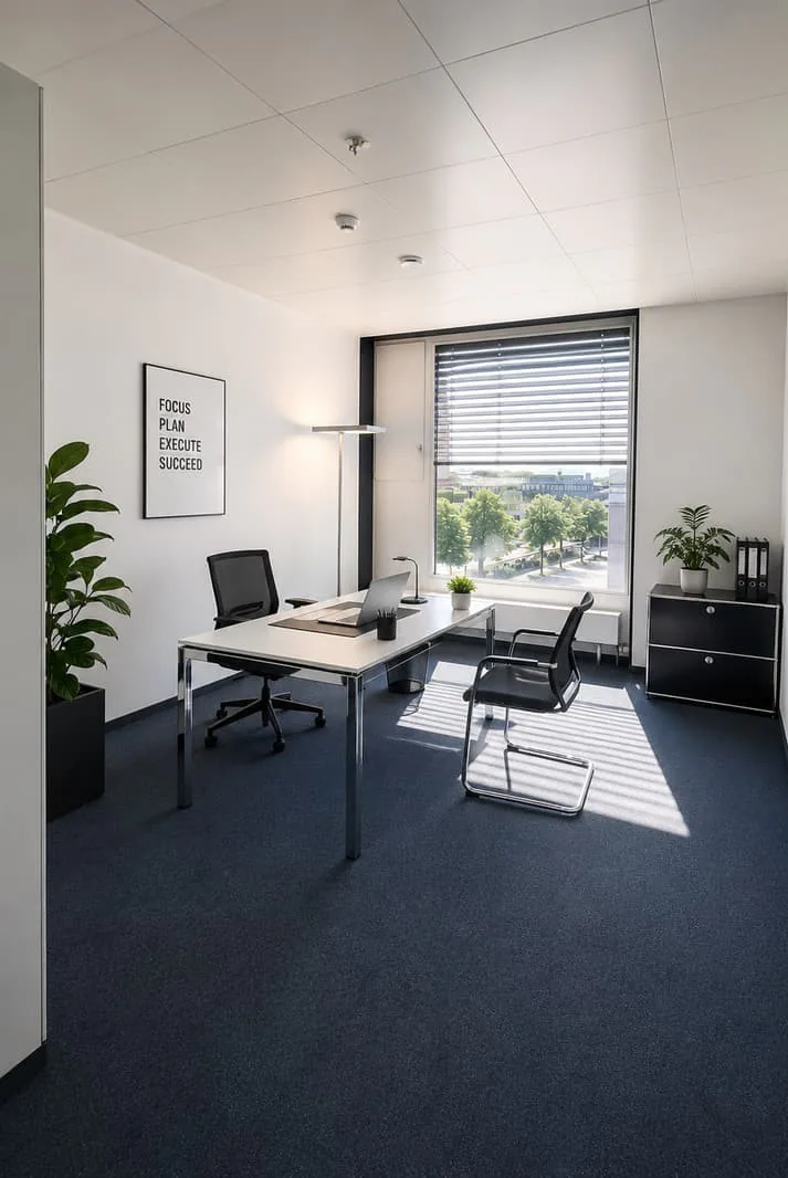 Bureau moderne et lumineux (nettoyage, électricité et frais annexes inclus) à louer dans un emplacement idéal