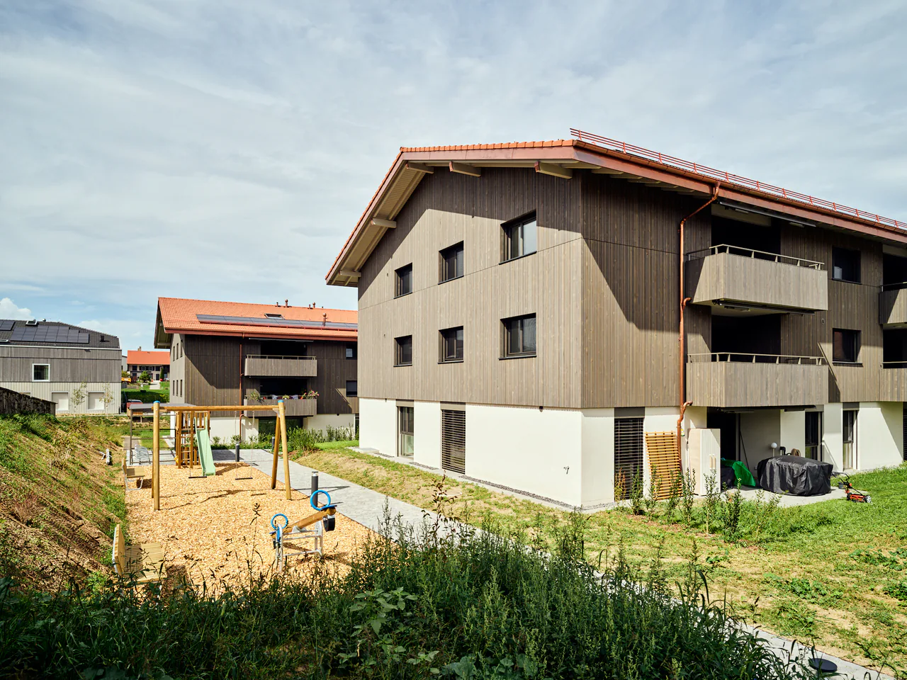 Appartements neufs de 3,5 pièces dans un village calme