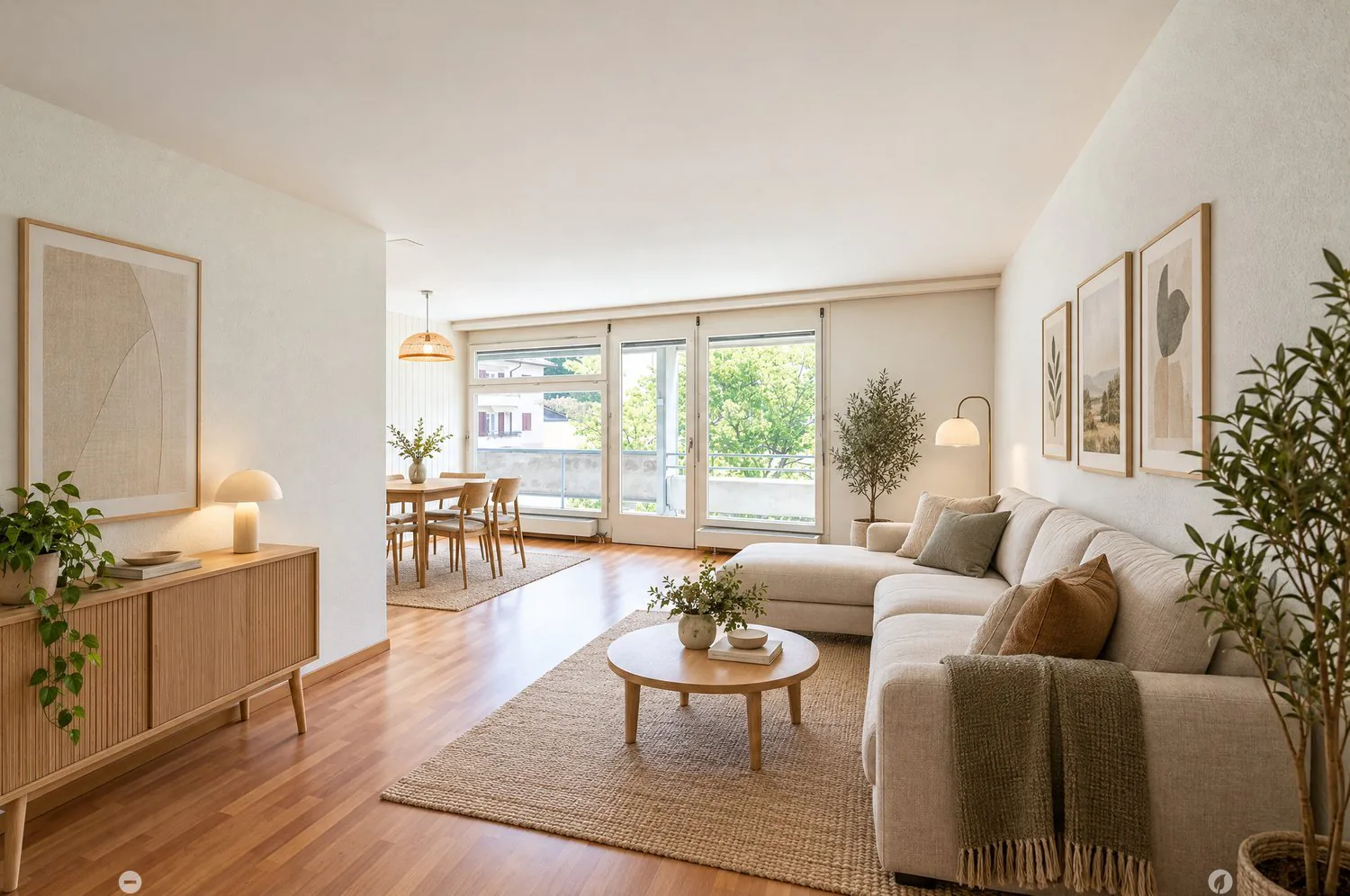 Gemütliche 3-Zimmer-Wohnung in ruhiger Lage in Biel/Bienne