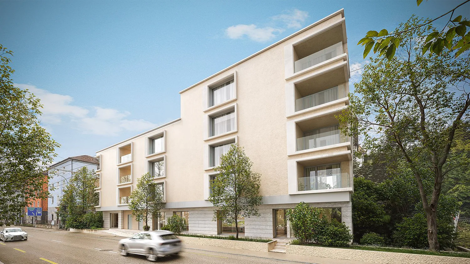 Progetto di costruzione nuova al Langgasse 129, St. Gallen – Vita moderna con stile