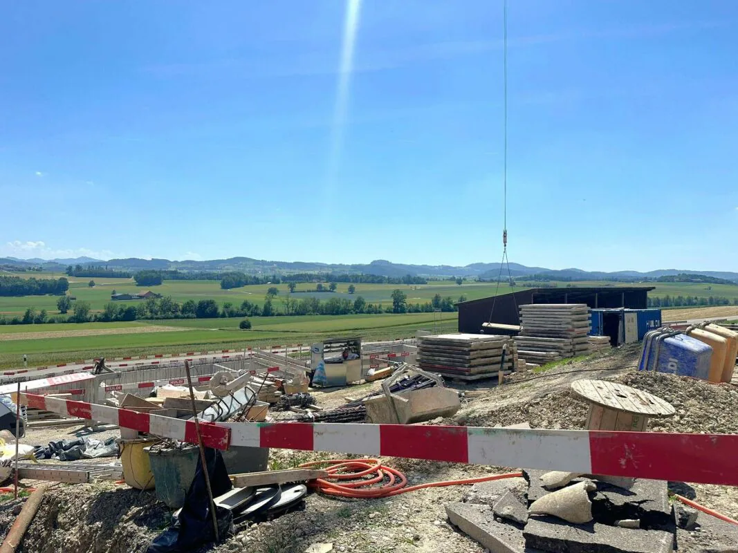 Construction start - Stylish new building project with a great view