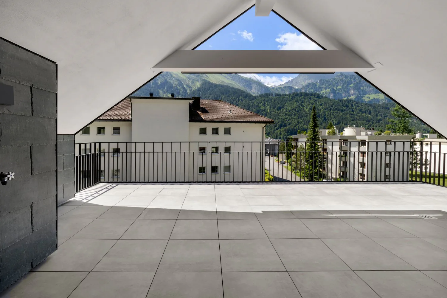 Appartement en attique avec le meilleur confort de vie
