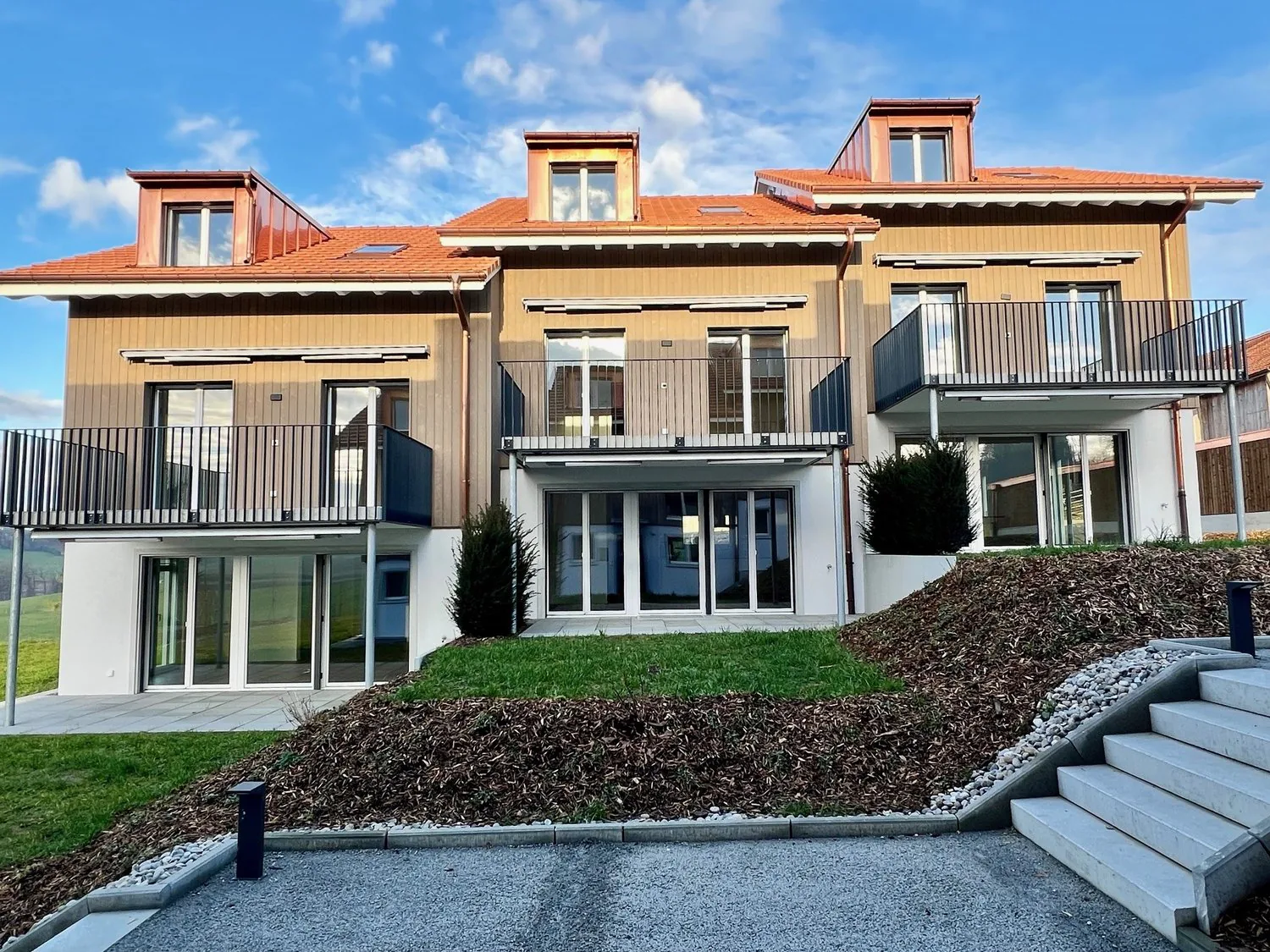 hameaudecormagens.ch - Maison mitoyenne moderne de 6,5 pièces à louer