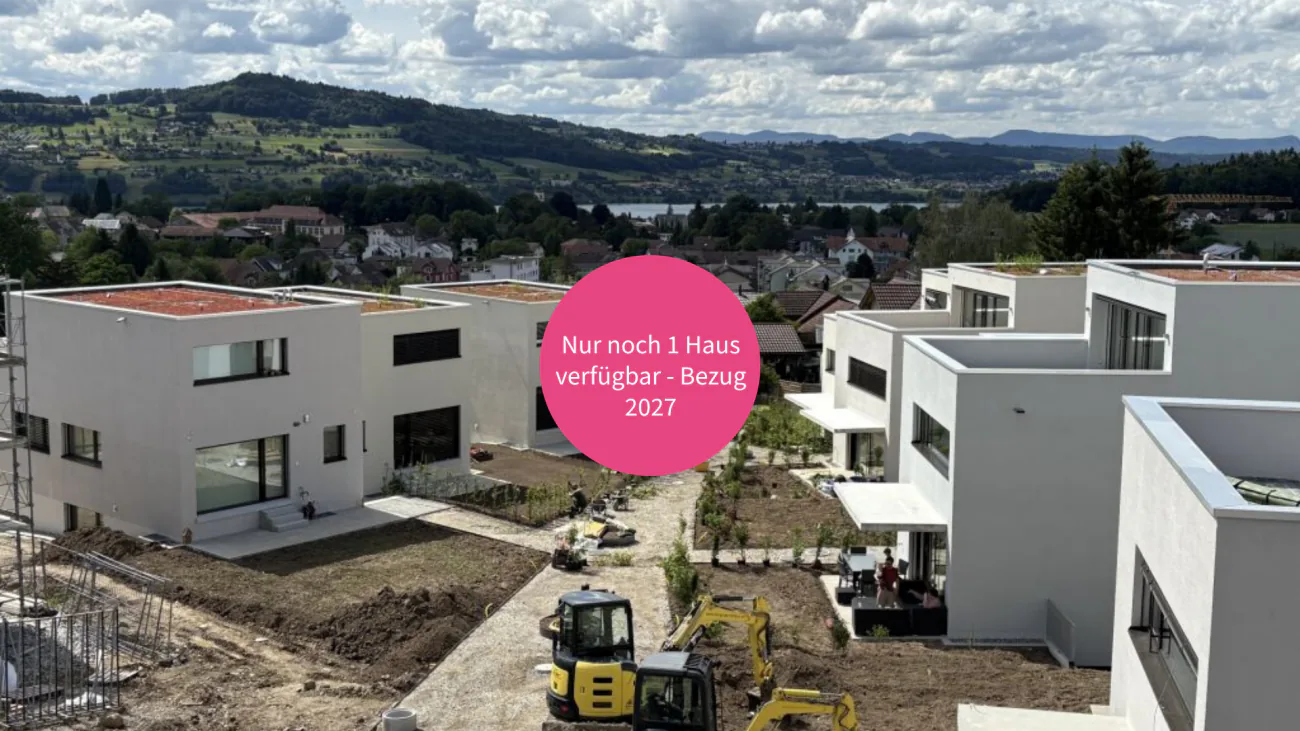 Dernière chance - Votre maison avec vue sur le lac de Hallwil