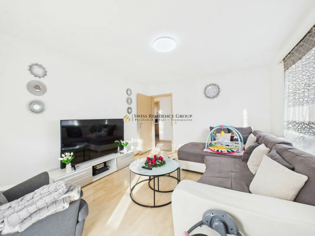 Charming 3-room apartment in central but quiet location!
