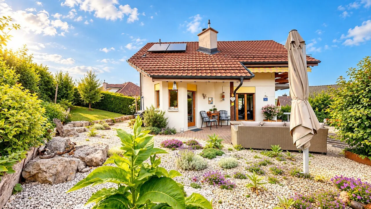 Charmantes, freistehendes 7.5-Zimmer-Einfamilienhaus mit Carport