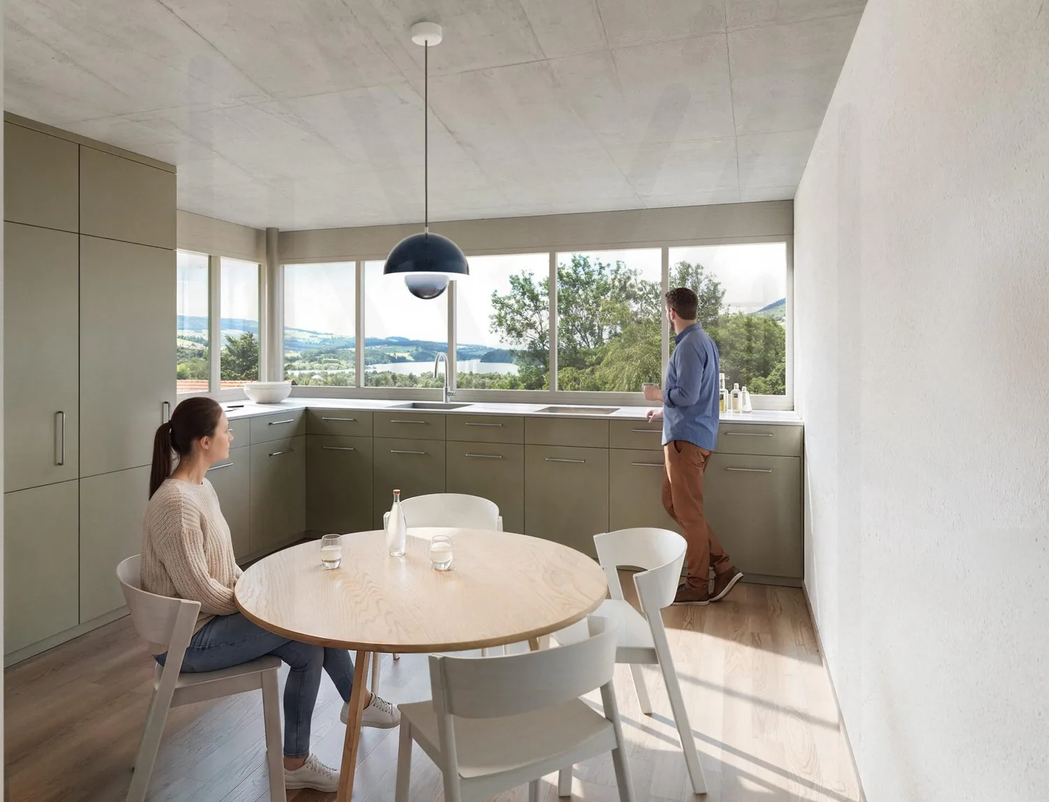 New promotion of 20 apartments in the heart of the village! Apartments with 2.5 rooms, 3.5 rooms or 4.5 rooms!