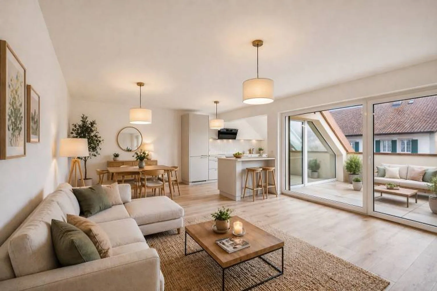 Charmant appartement neuf de 4.5 pièces avec balcon