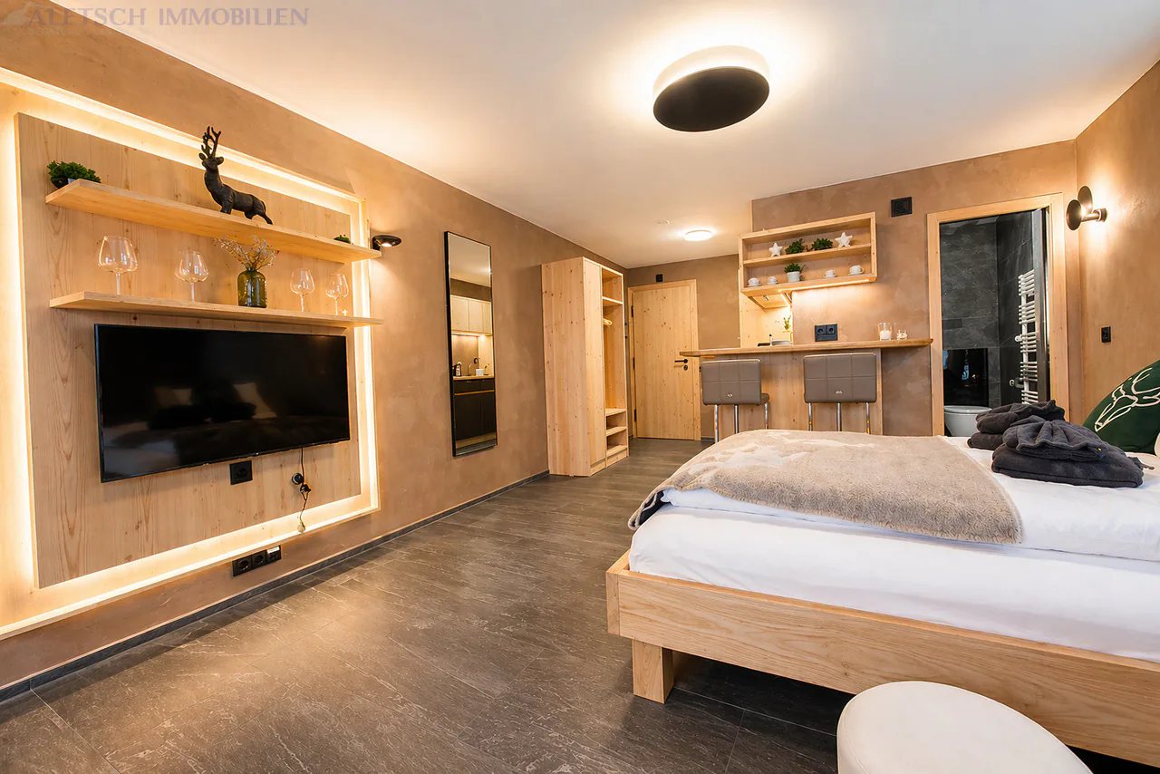 Originally renovated studio for long-term rent in Zermatt