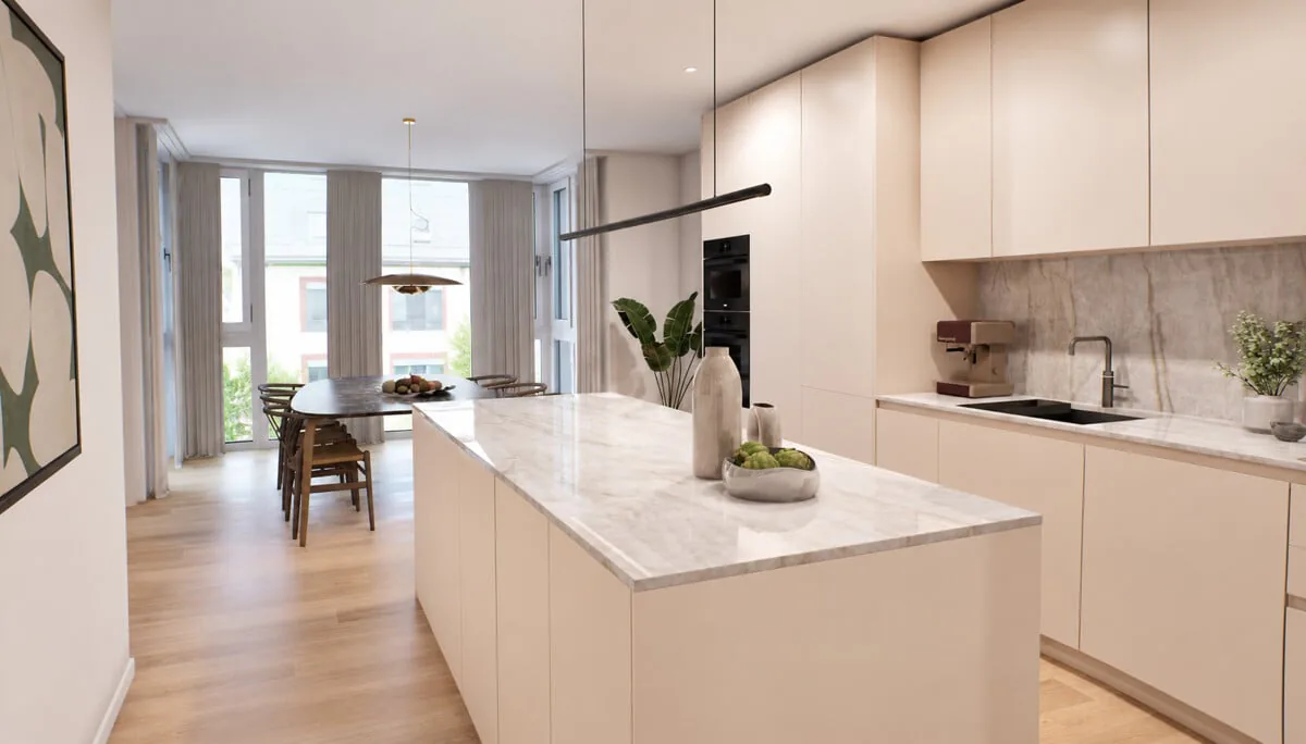Progetto di costruzione Eichstrasse Zurich, Eleganza moderna con molto spazio