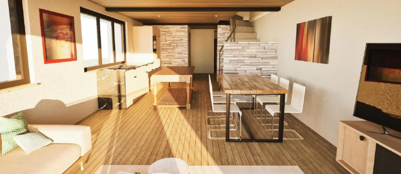Maisonette di 4,5 locali gestita in seconda residenza con spazio di disposal a Saas-Grund – Edificio nuovo 2026
