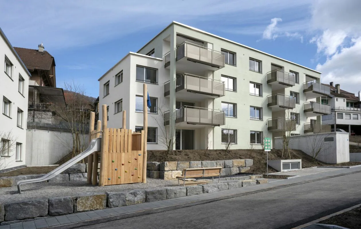Appartement de jardin confortable de 3,5 pièces