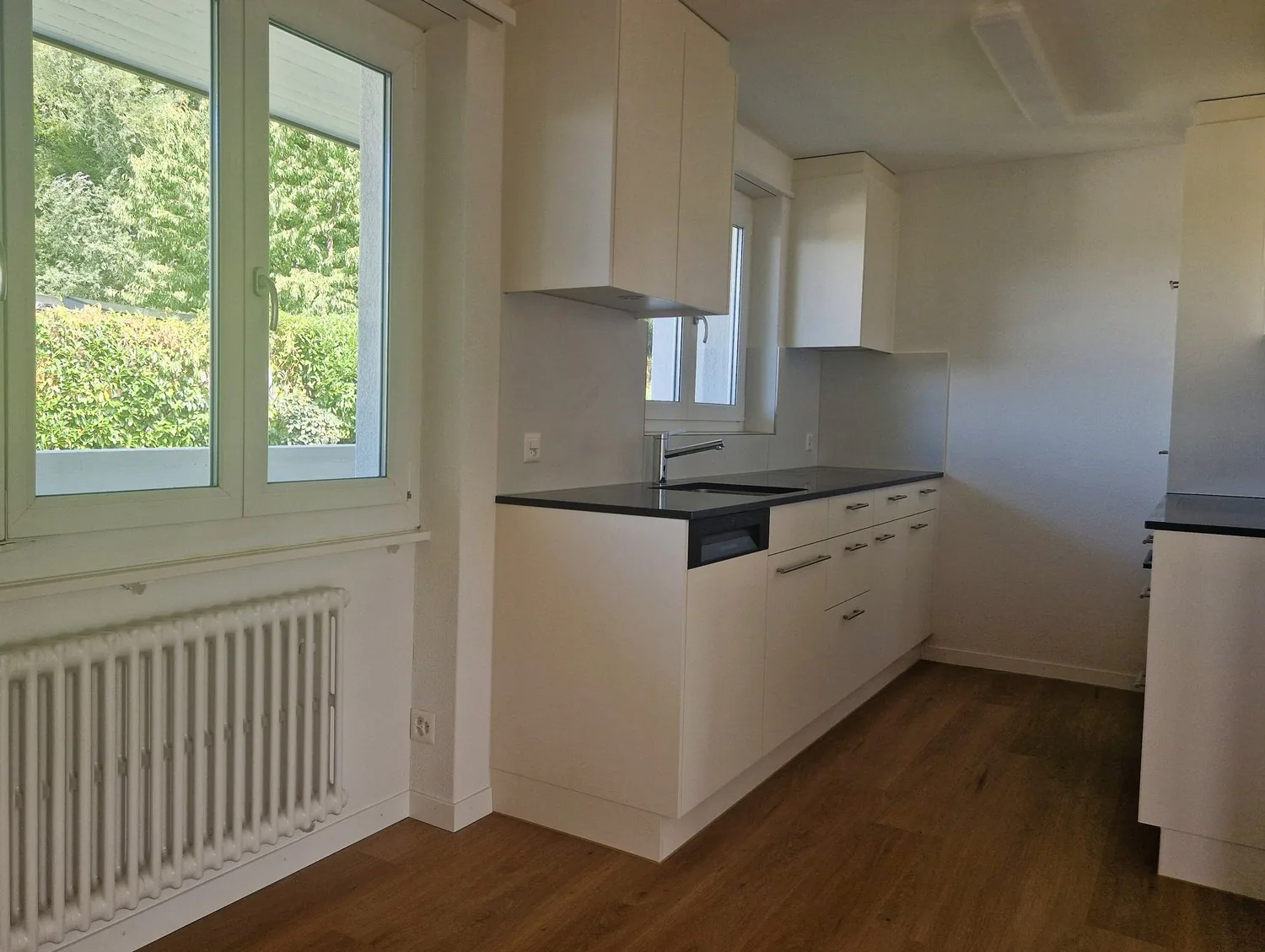 Completely renovated apartment in a quiet and yet central location