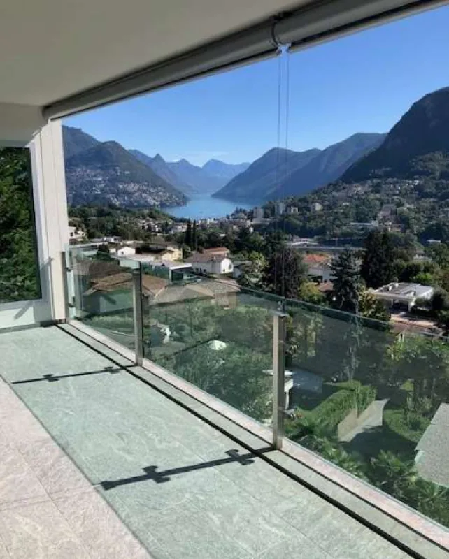 Favoloso e ampio duplex con vista sul Lago di Lugano