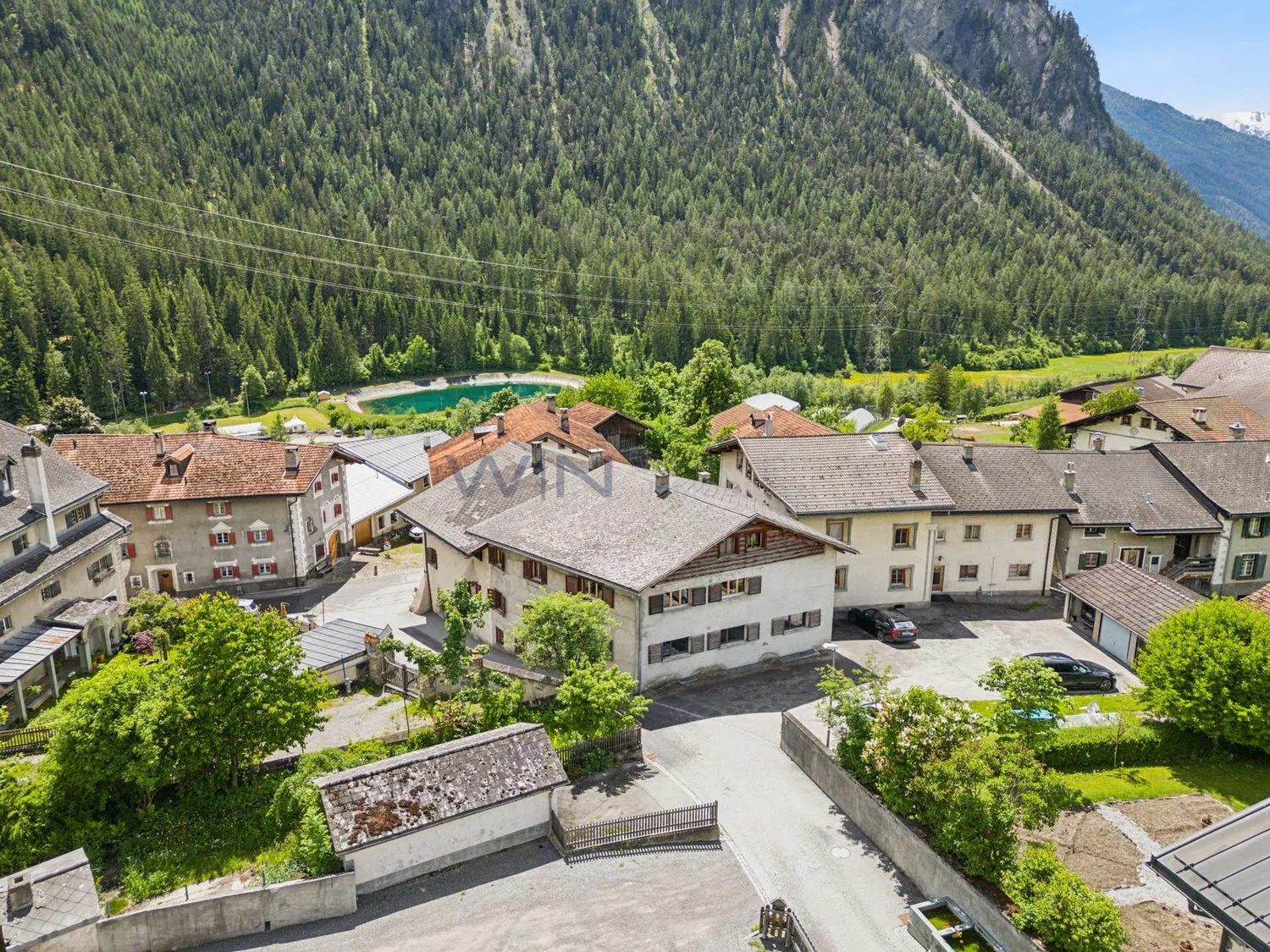 Engadine Multi-Family House in Filisur