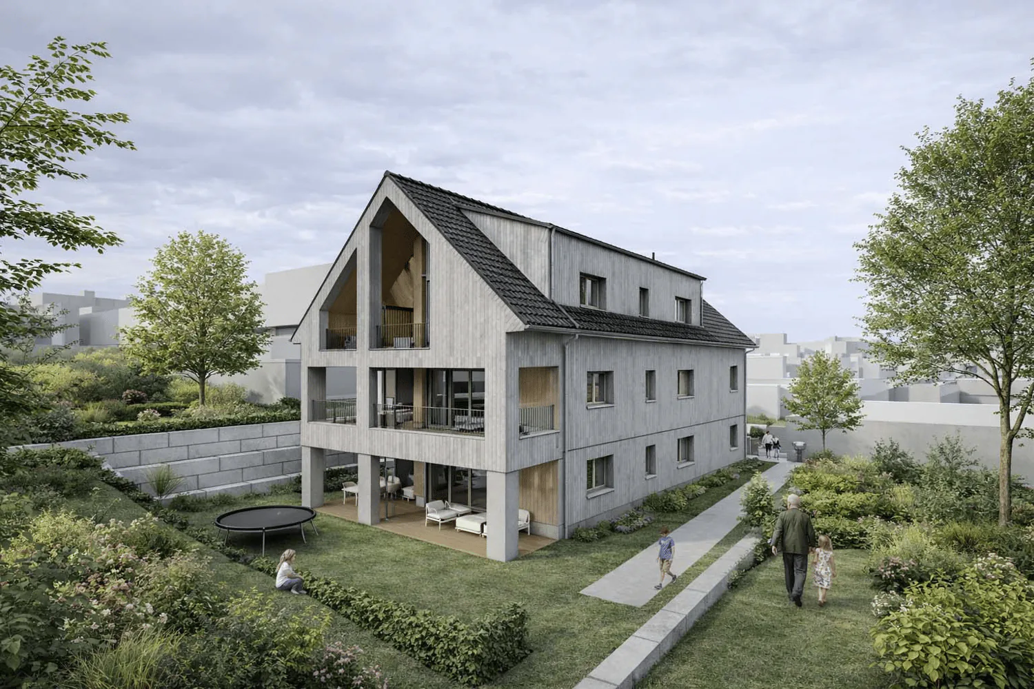 Progetto di costruzione nuova "Im Weiher" - Jurakalk