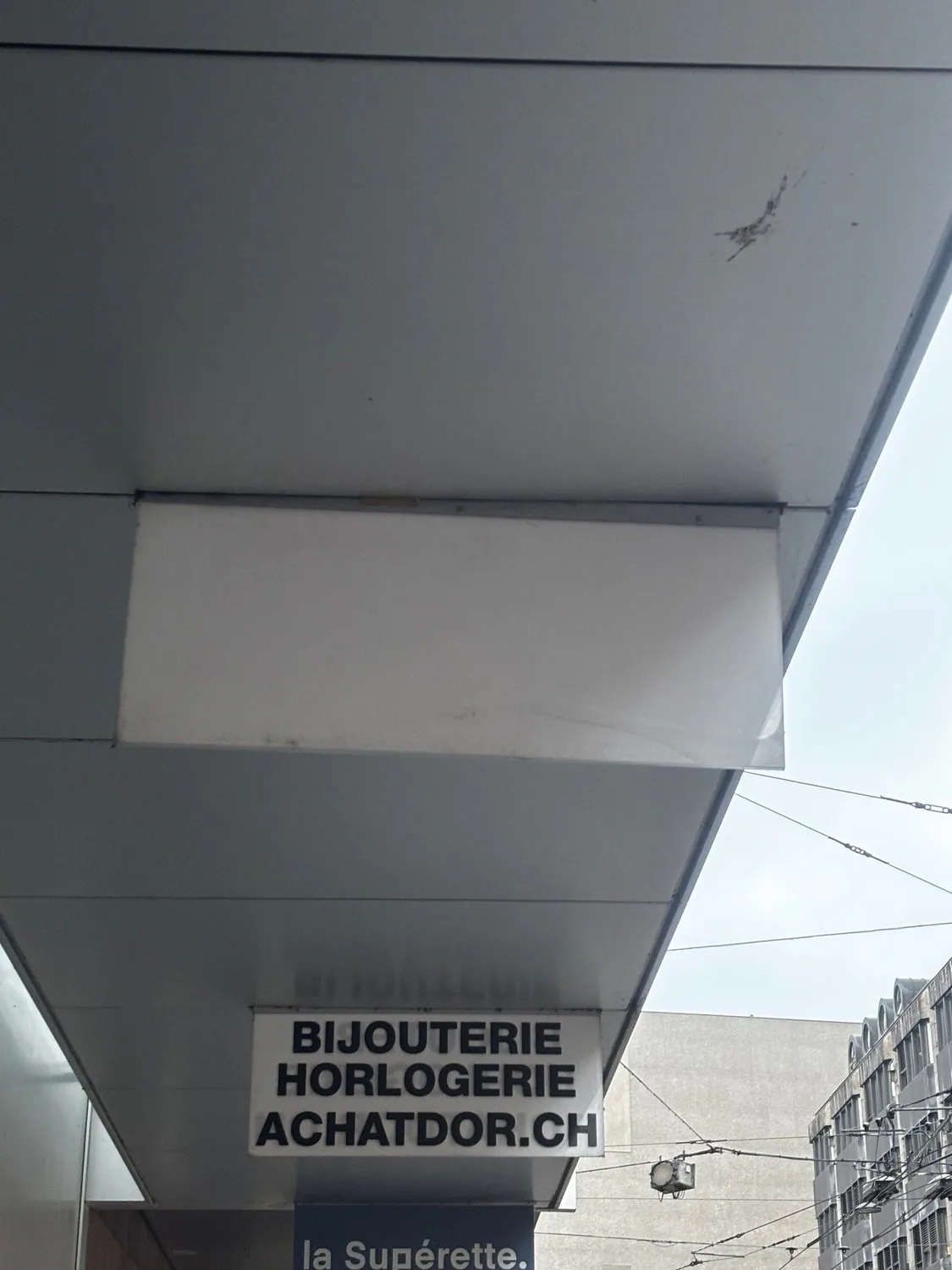 Leuchtreklame zur Miete in der Innenstadt