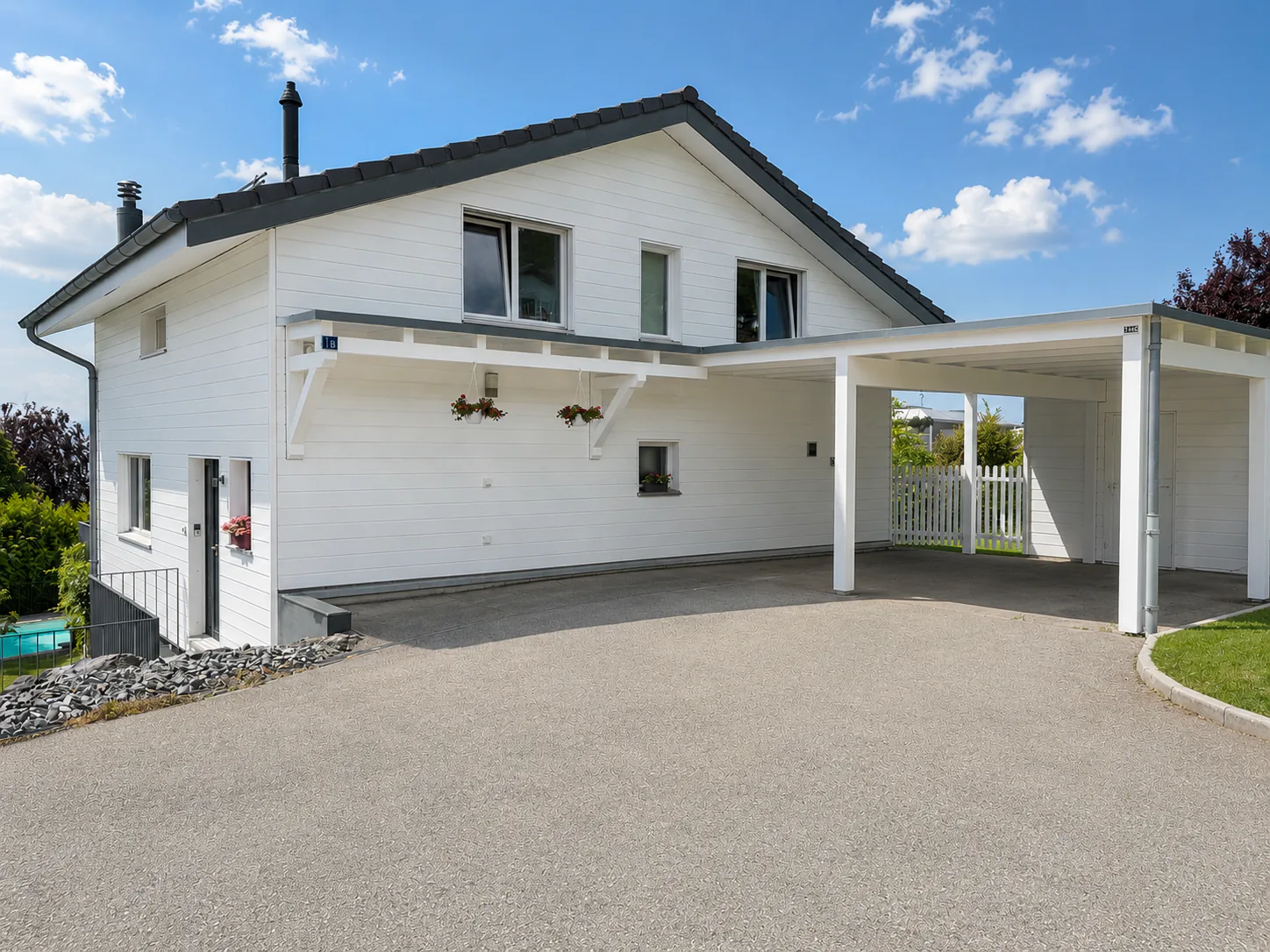Arzier-Le Muids – Individual villa, pool and panoramic view