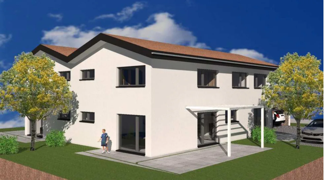 NUOVA PROMOZIONE - 2 VILLE A SCHIERA DI ALTA QUALITÀ A MONTAGNY (FR)