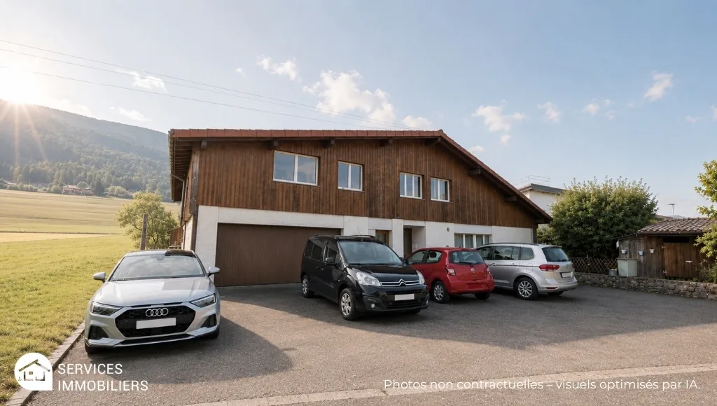 Charming ground-floor apartment in the heart of Parc Chasseral