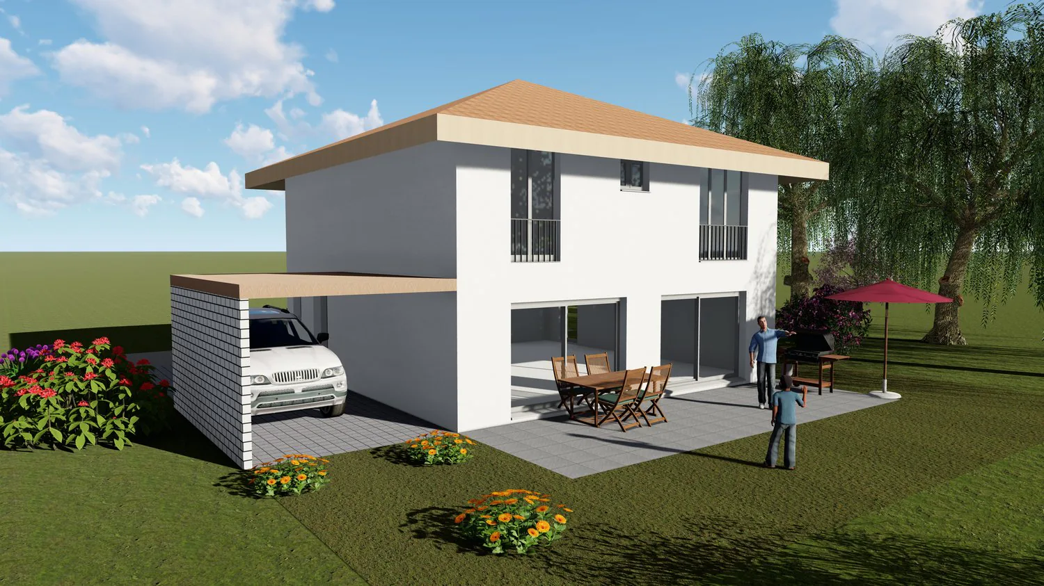Modern single-family house in Gunzgen – New build 2026
