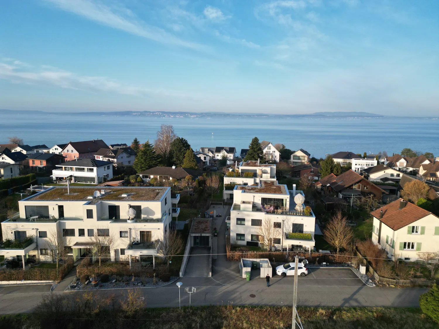 Parking space in underground garage with 4.3% return near Lake Constance and Landschlacht train station