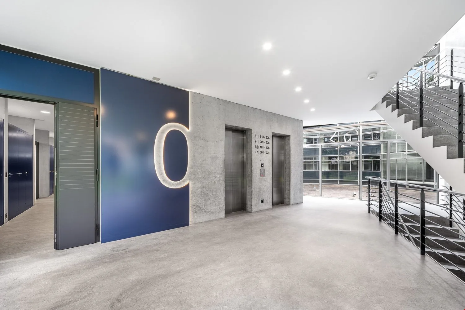 Renovated & ready for occupancy: immediately usable office space