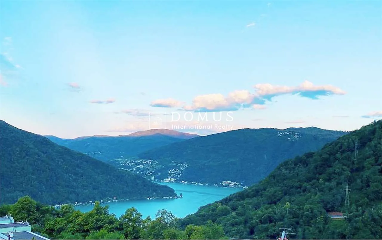 Bauland mit herrlicher Aussicht auf den Luganersee