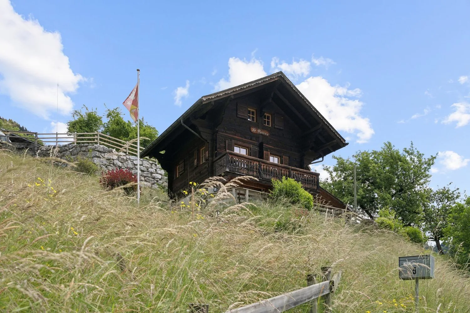 Echtes Bergchalet im Herzen der Waadtländer Alpen