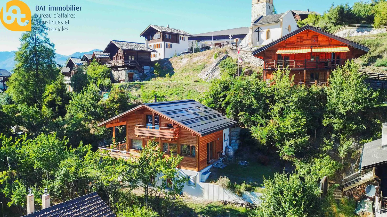 STAGIONE INVERNALE 2027 - Chalet di 4 locali con balcone e bella vista sul Crêt