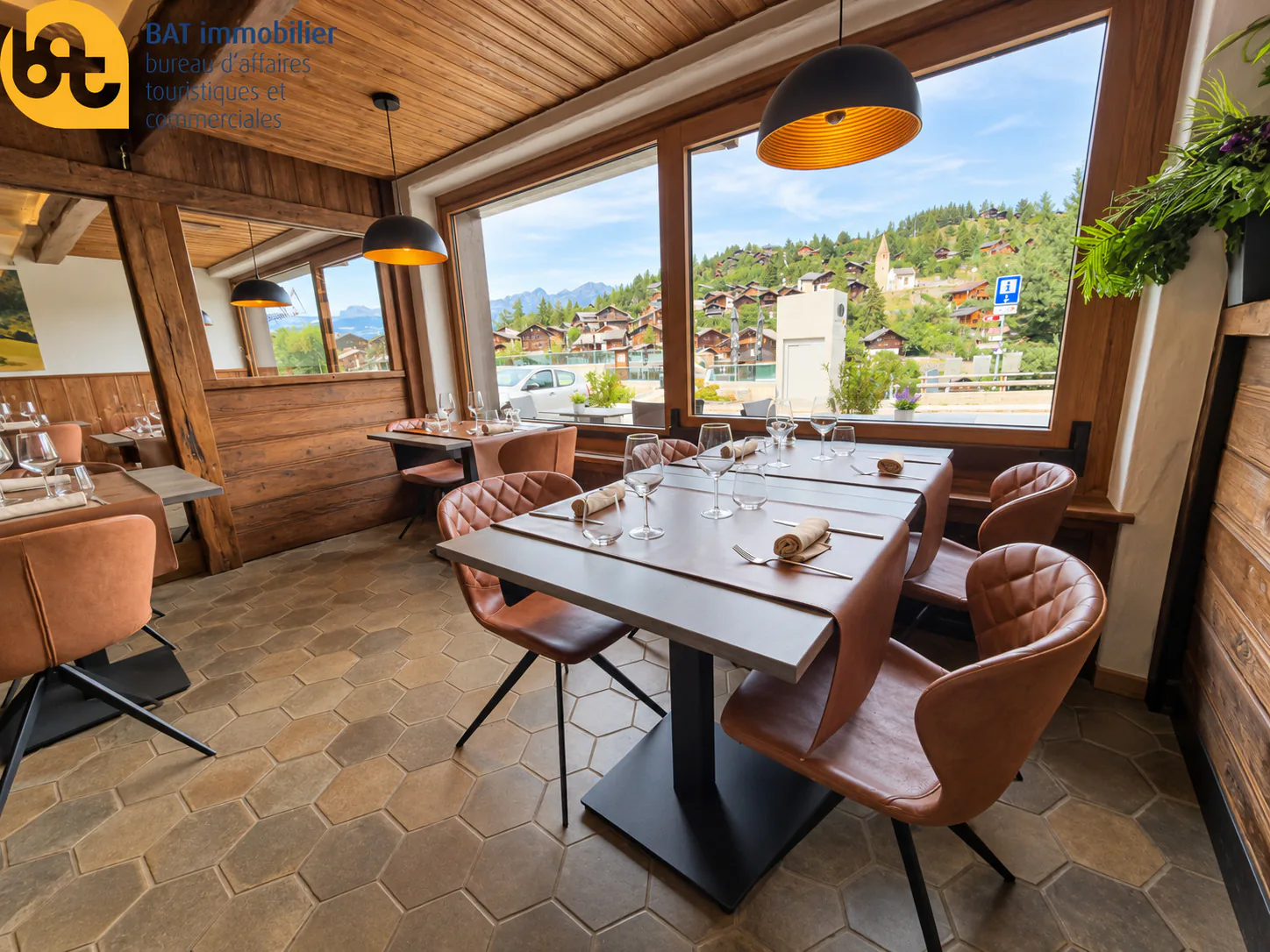 Café-Restaurant Le Margueron - Emplacement central à Vercorin