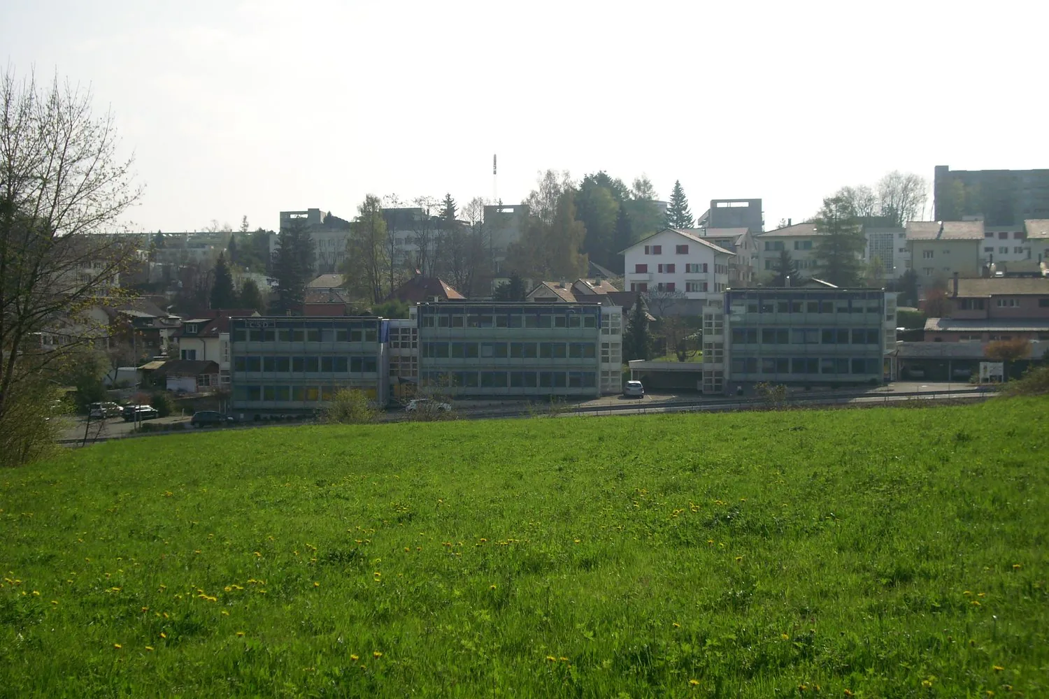 Büros von 124 bis 637 m2 in Granges-Paccot/Freiburg - Miete ab CHF 200.-/m2/Jahr