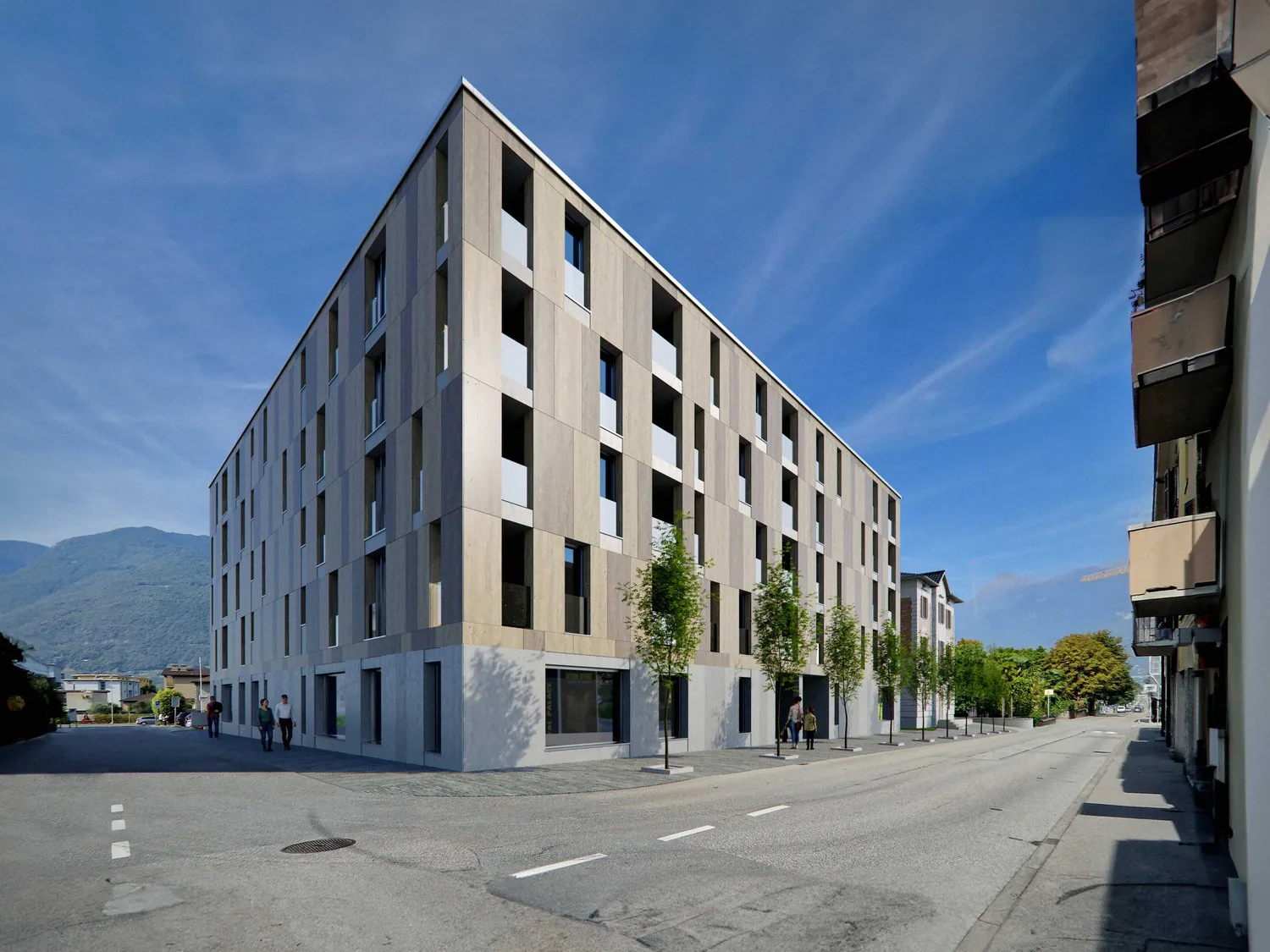 Modernes Gewerbeflächen in Giubiasco zur Miete