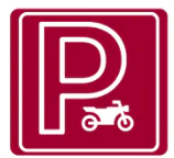 Motorradabstellplatz