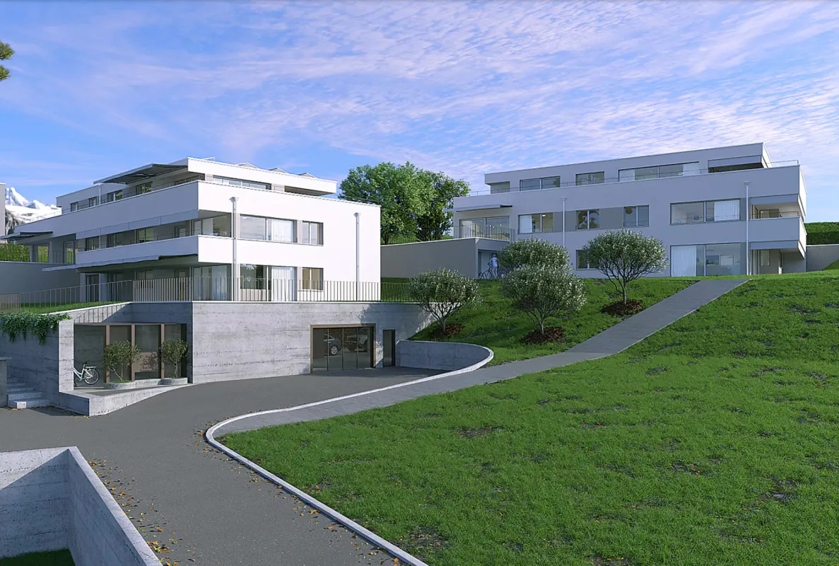 Progetto di costruzione unico con vista alpina a Brig - 9 unità residenziali esclusive! - 3 unità già vendute!