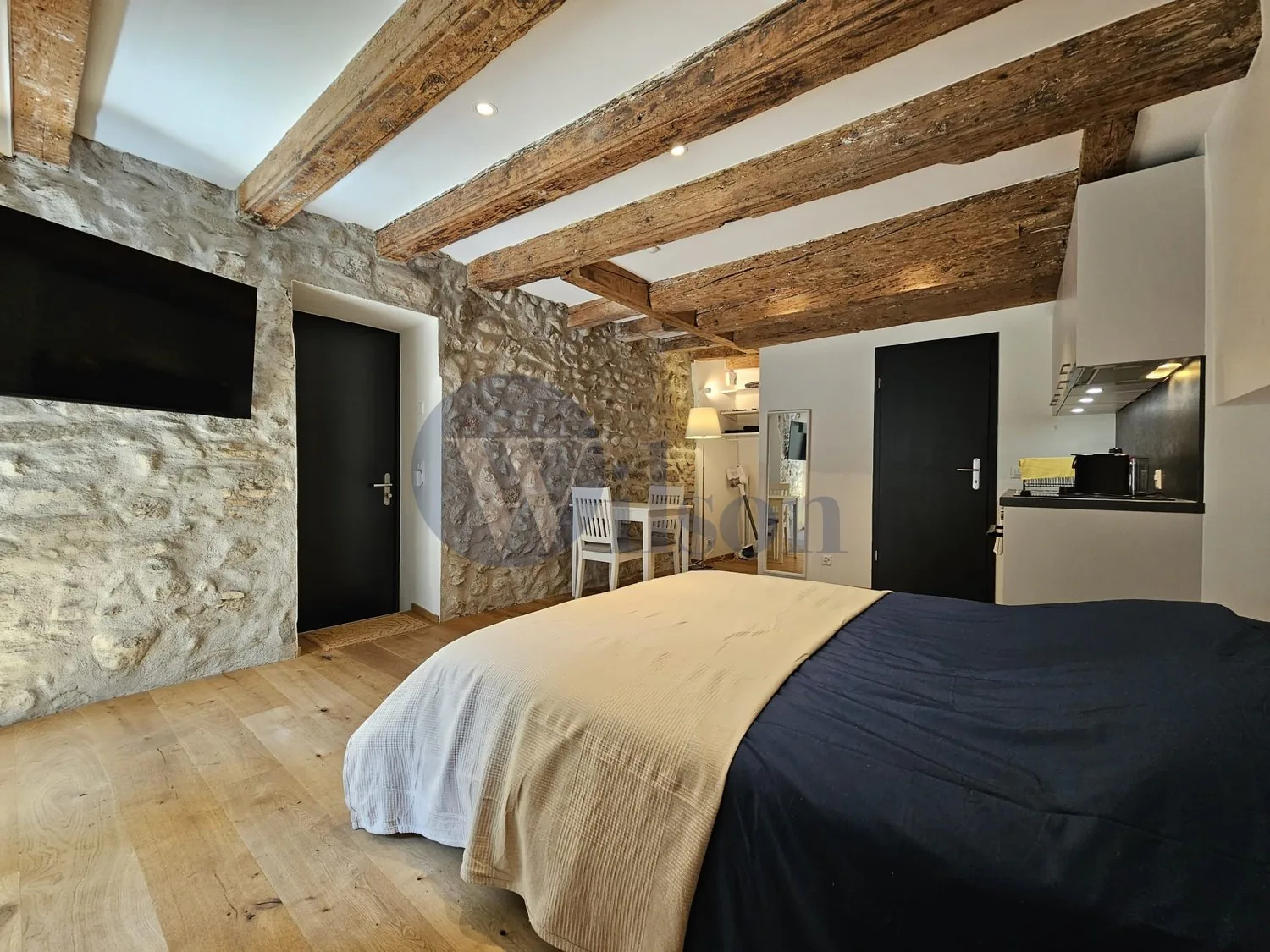 Charming furnished studio in the center of Nyon