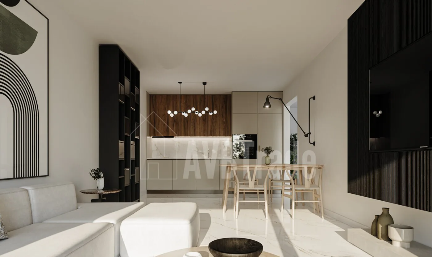 NOUVEL APPARTEMENT 2.5 PIÈCES AVEC GRANDE TERRASSE À LUMINO