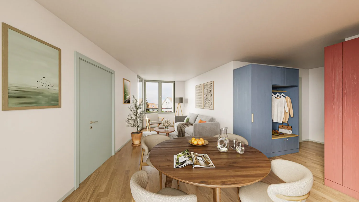 Ihr Zuhause über den Dächern von Gutenswil - Erstvermietung 2 1/2-Zimmer-Attikawohnung