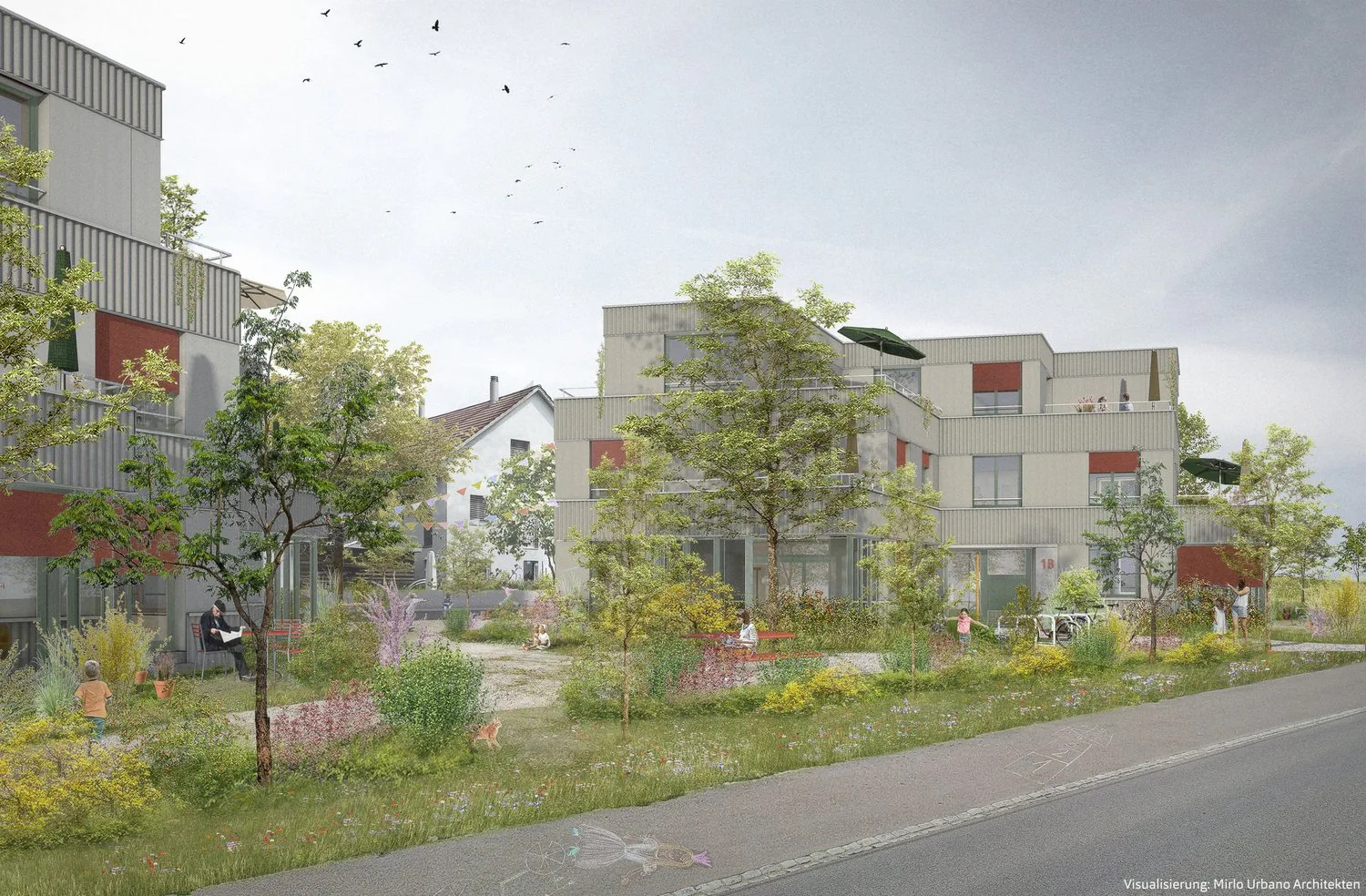 Einzigartige 4 1/2-Zimmer-Attikawohnung zum Wohlfühlen mit 4 Terrassen
