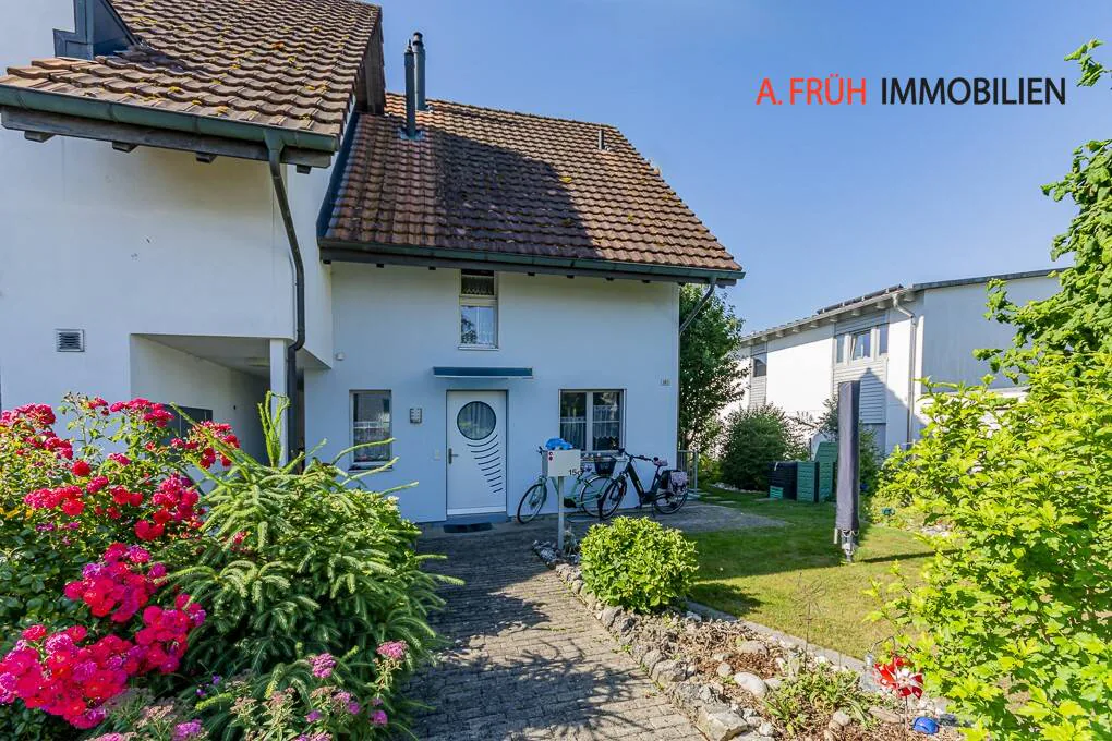 Charmantes Reihenendhaus mit Gartenidylle und viel Wohnkomfort
