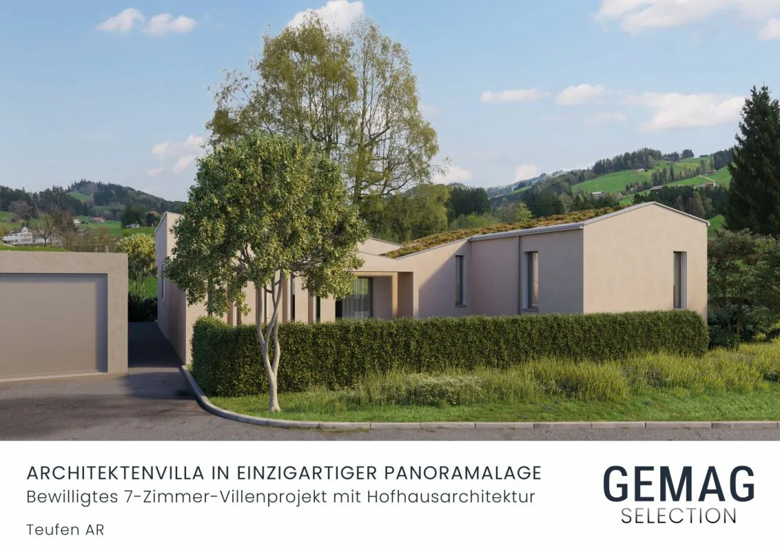 Architektenvilla in einzigartiger Panoramalage